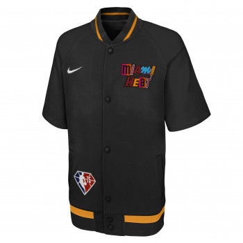 Miami Heat Nike Mixtape Edition Παιδικό κοντομάνικο μπουφάν NBA Showtime Nike Mixtape Edition για παιδιά
