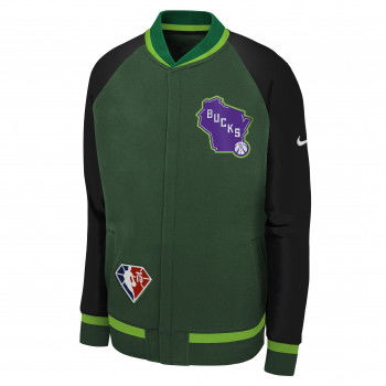 Παιδικό NBA Showtime Jacket μακρυμάνικο Milwaukee Bucks Nike Mixtape Edition