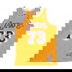 Cor amarela Camisola NBA Dennis Rodman Los Angeles Lakers 1998...