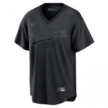 Camiseta de béisbol MLB Los Angeles Dodgers Camiseta Nike Triple Negro