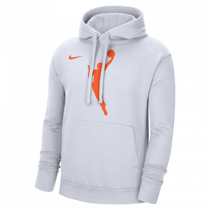 Sudadera Nike WNBA blanca/naranja brillante