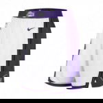 Color White of product NBA Short Los Angeles Lakers Nike City Edition 2022/23