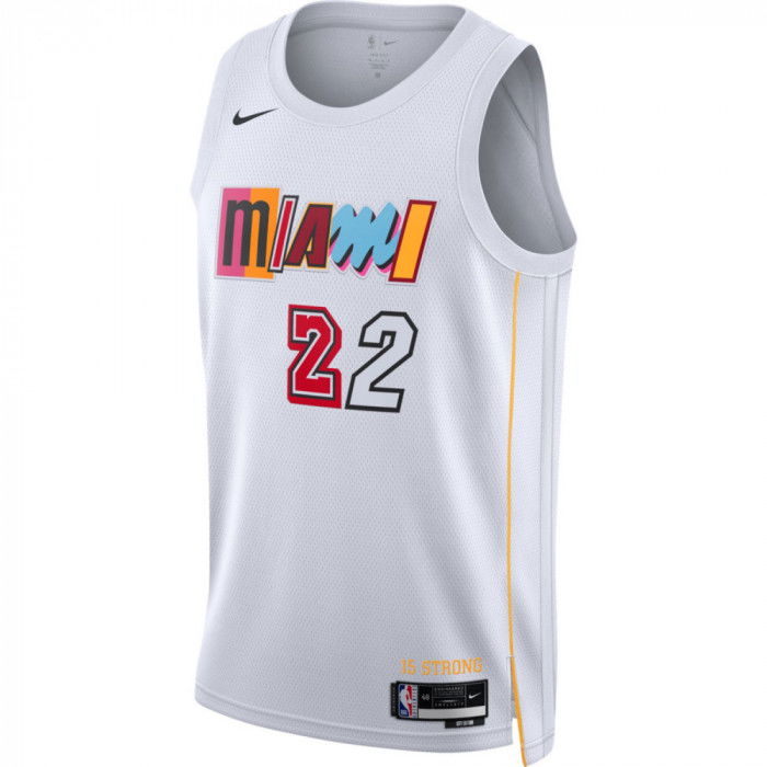 NBA Jimmy Butler Miami Heat Nike City Edition maglia swingman 2022/23