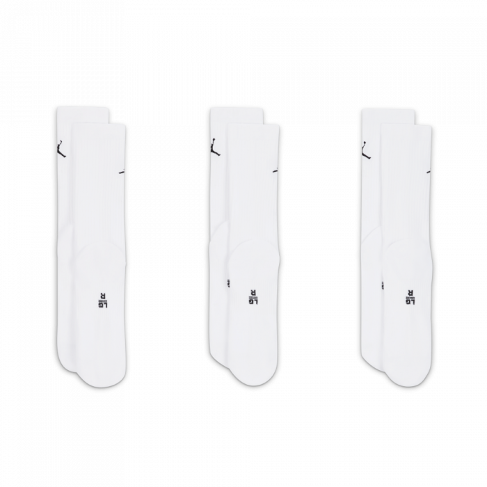 Jordan white/black socks