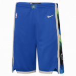 City Edition Kolor Biały produktu Nike Milwaukee Bucks NBA Krótkie Dzieci