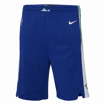 City Edition Calções Nike Dallas Mavericks NBA para criança