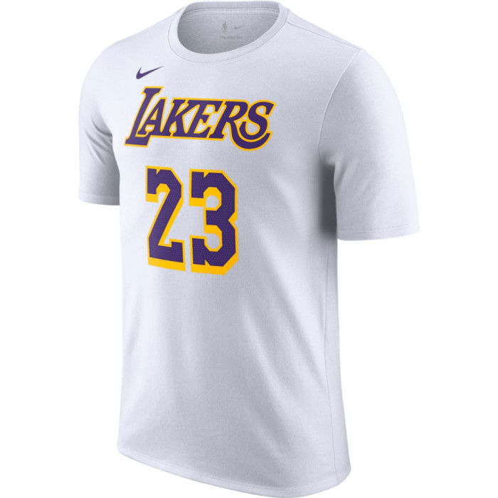Los Angeles Lakers blanco/james lebron 23 Camiseta NBA