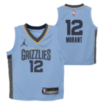 Color Azul NBA Jersey Ja Morant Memphis Grizzlies Jordan...