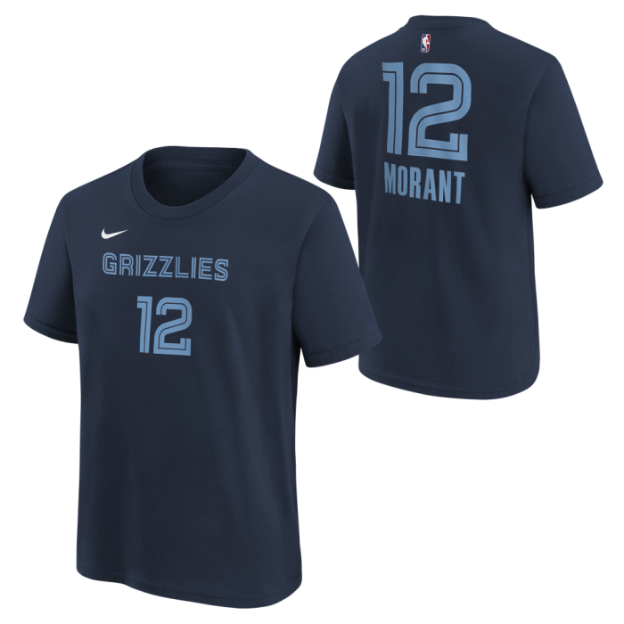 Maglietta NBA da bambino Ja Morant Memphis Grizzlies Nike Nome e Numero