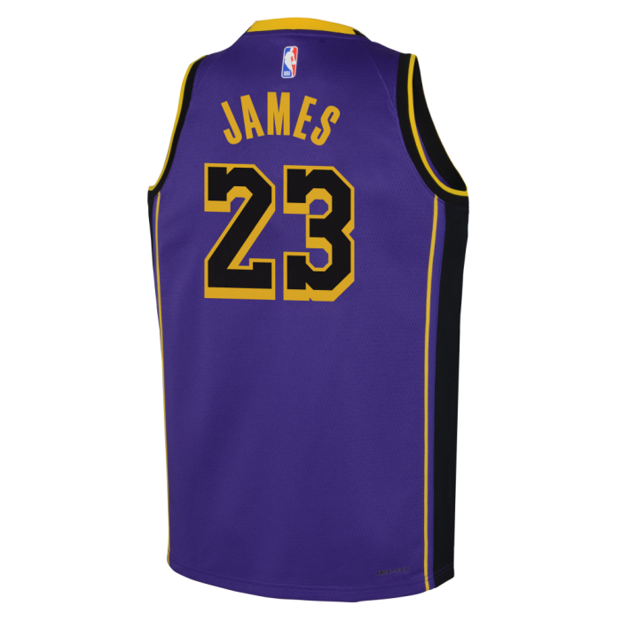 Camisola Swingman para Rapazes Los Angeles Lakers Lebron James NBA