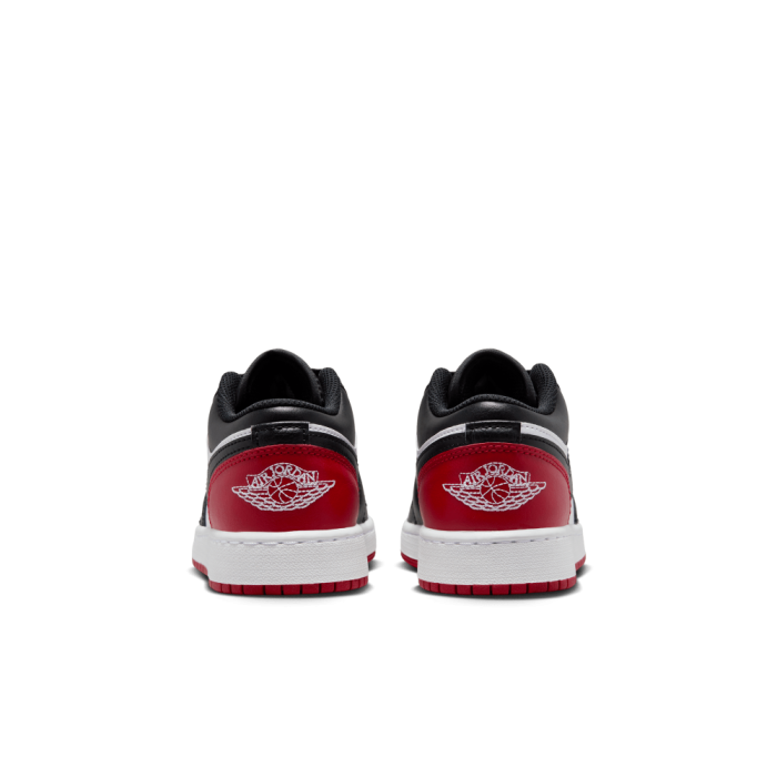 Air Jordan 1 Low white/black-varsity red-white GS