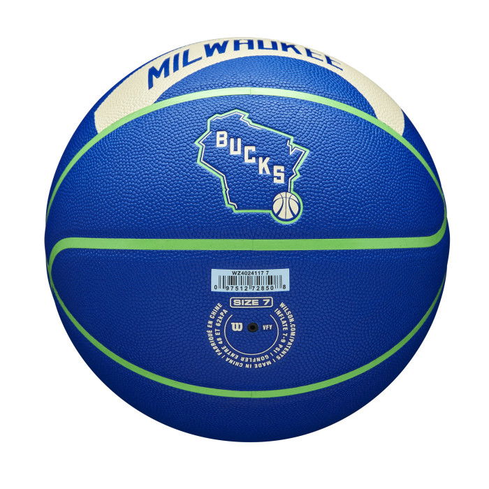 Wilson Milwaukee Bucks minge NBA City Edition