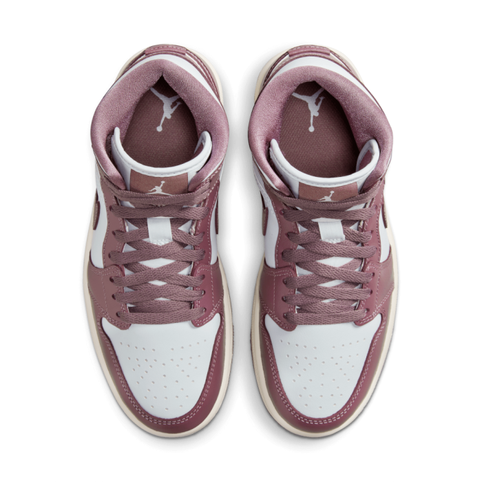 Air Jordan 1 Mid pure platinum j mauve