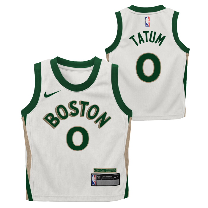 Jayson Tatum Boston Celtics Nike Small Child NBA Jersey City Edition