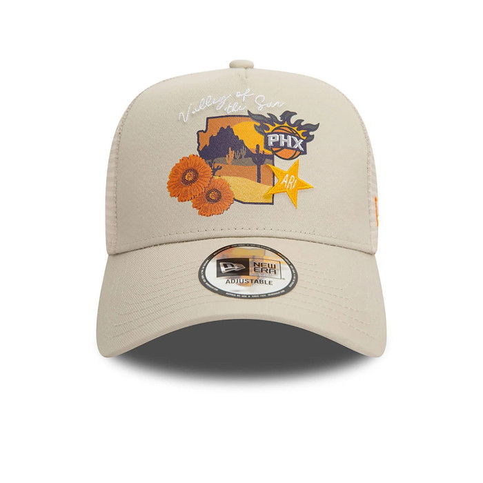 Gorra New Era NBA Team Logo Phoenix Suns Trucker Cap 