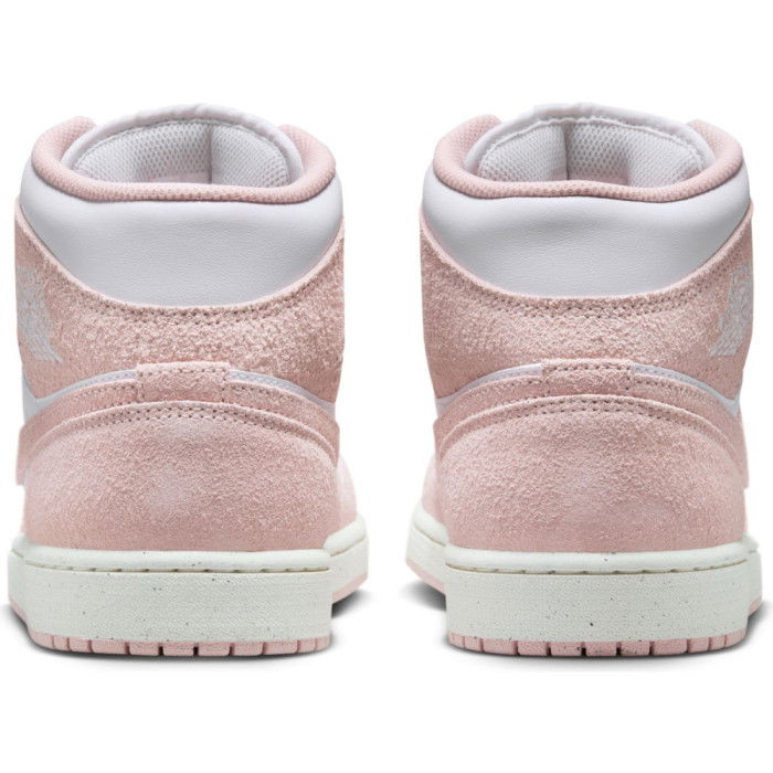Air Jordan 1 Mid SE Pink Suede