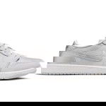 Color Gris du produit Air Jordan 1 Retro Low OG Metallic Silver