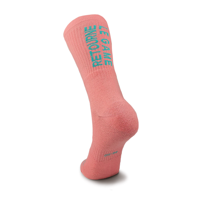 Socken Performance b4b Kehrt Das Spiel um Coral Pink
