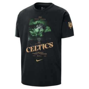 Camiseta Nike NBA Boston Celtics Courtside negra