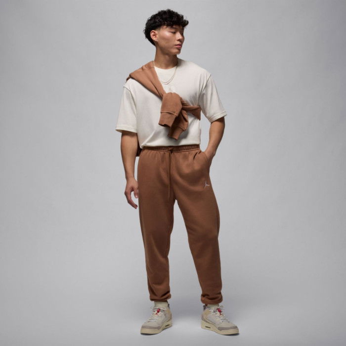 Jordan-Hose Brooklyn Fleece archaeo brown/white