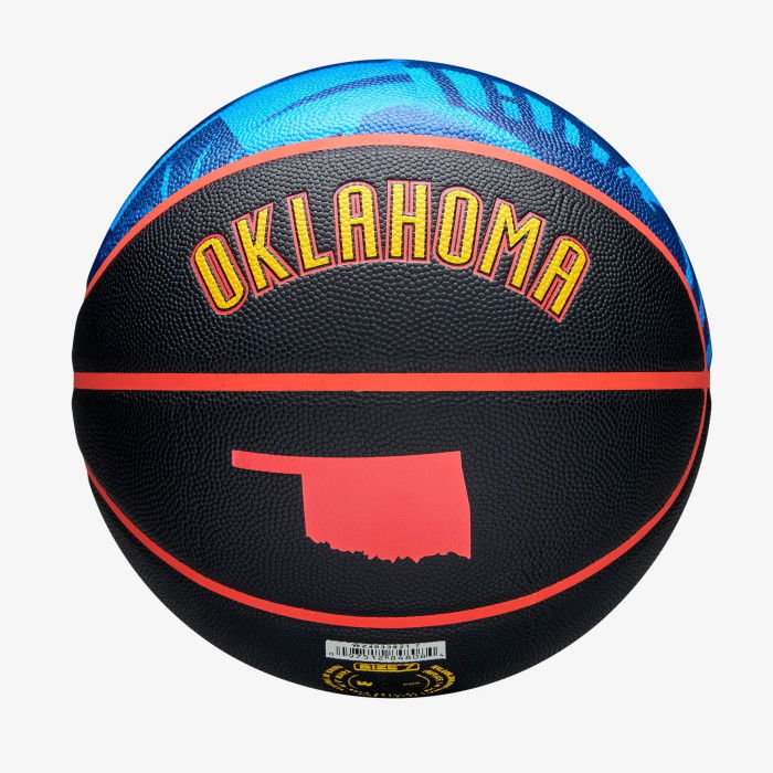 Pallone da collezione Wilson NBA Oklahoma City Thunder 2024/25