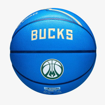 Συλλεκτική μπάλα Wilson NBA Milwaukee Bucks 2024/25 City Ball