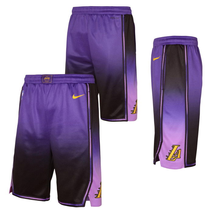 City Edition Pantaloncini NBA Los Angeles Lakers 2024/25 Nike Swingman