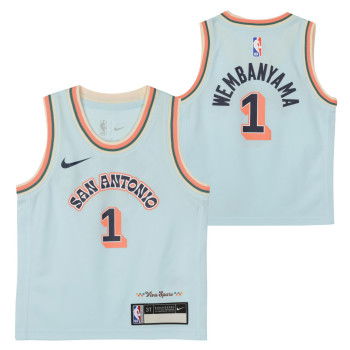 NBA Victor Wembanyama San Antonio Spurs 2024/25 Nike City Edition 0-7 Replica Jersey
