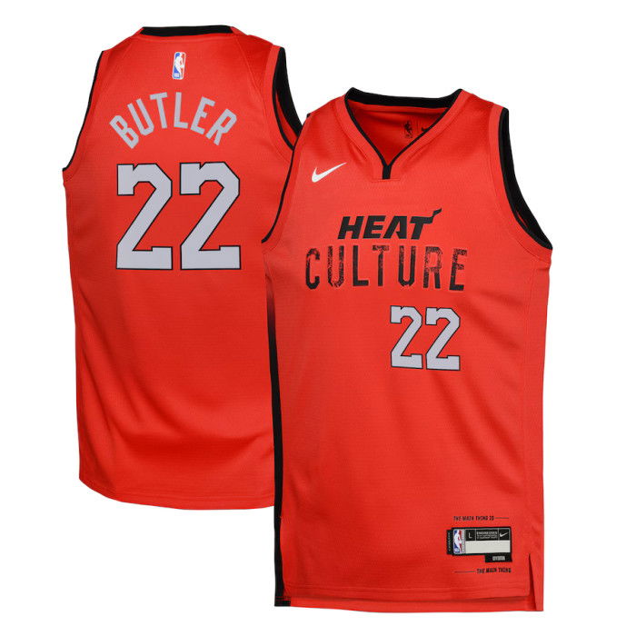 City Edition NBA Jimmy Butler Miami Heat 2024/25 Παιδική φανέλα Nike Swingman
