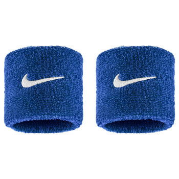 Brățări Nike Swoosh Wristbands 2 Pk Royal Blue / alb