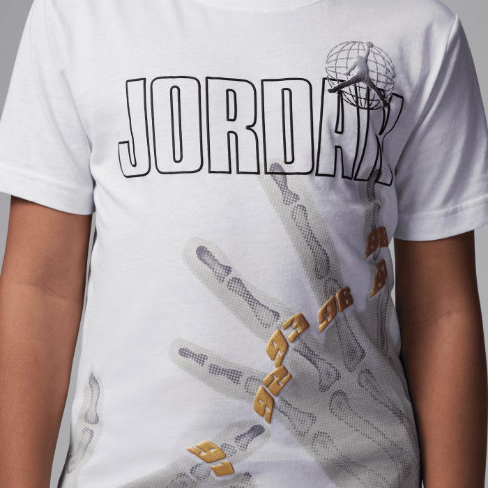 Jordan MJ Roadtrip XRAY SS Tee White T-Shirt Kinder