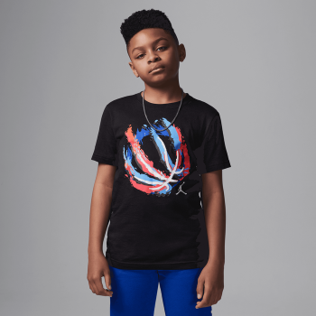 Jordan BBall Fire SS Tee Dzieci