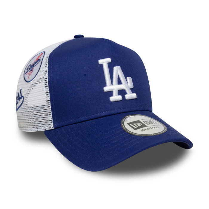 New Era MLB Los Angeles Dodgers Multi Patch Trucker Cap albastru