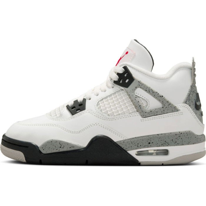 Air Jordan 4 ρετρό λευκό τσιμέντο παιδιά GS