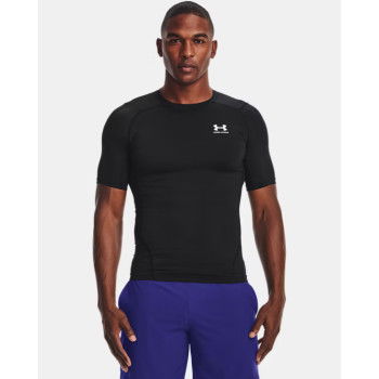 Czarna koszulka kompresyjna Under Armour Heatgear