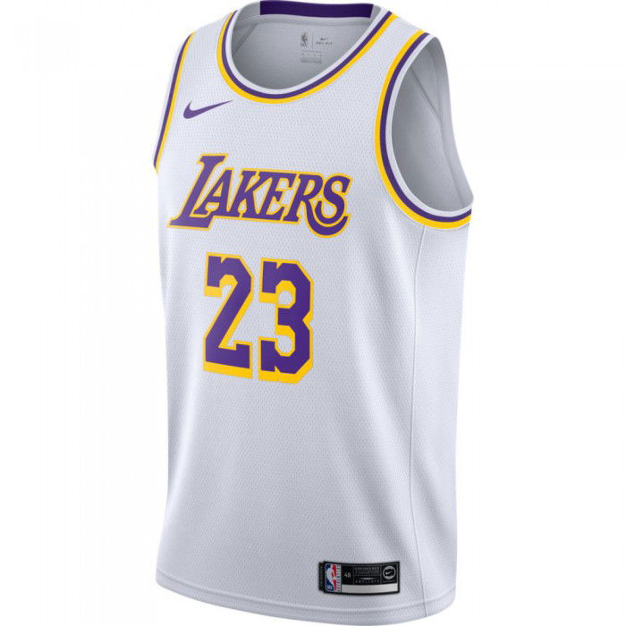 LeBron James Los Angeles Lakers Nike NBA Association Edition swingman dres