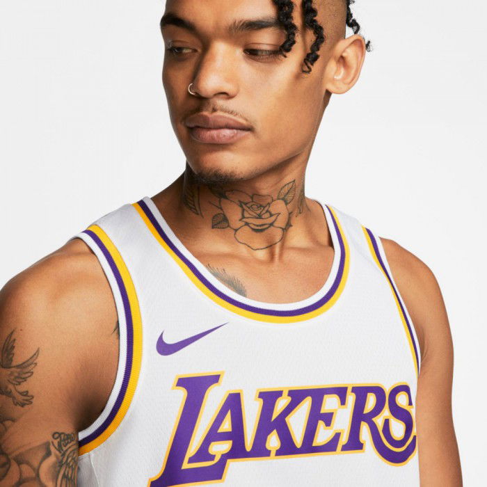 LeBron James Los Angeles Lakers Nike NBA Association Edition swingman dres