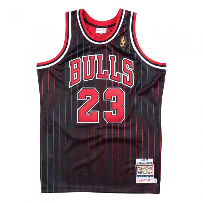 Michael Jordan Chicago Bulls 1996-97 Authentic Mitchell&Ness Alternate NBA Jersey